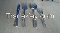 plastic silver cutlery