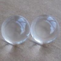 AAA grade 18mm rock crystal balls spheres no hole