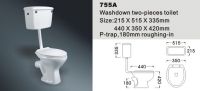 Washdown Two-piece Toilet(755A)