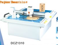 DCZ1310 paper box die cut plotter sample flat bed machine