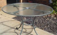 Outdoor Table Glass