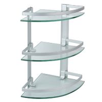 Triple Corner Glass Shelf
