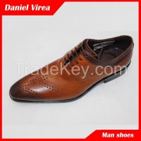 2015 alibaba china leather shoes men