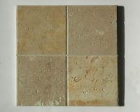 Travertine Tiles Composite with ceramic tiles