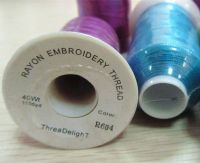 Rayon viscose embroidery thread