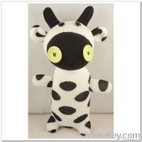 100%handmade stuffed sock animals sock cow
