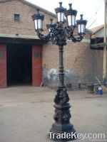 cast iron lamp