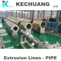 HDPE pipes production line making machine