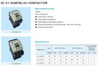 (NEW) HL C1-D AC CONTACTOR