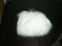 Rabbit fur wallet