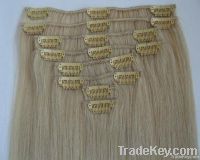 Synthetic Clip In Hair Extensions