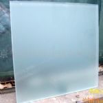 ultra clear acid etched float glass