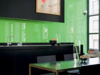 green lacobel glass