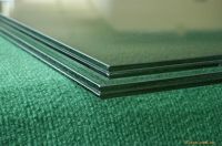 Laminated glass in building glass