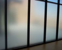 frosted tempered glass for building door and window