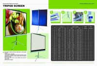 Tripod Projection Screen