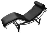 Black Corbusier Chaise Lounge