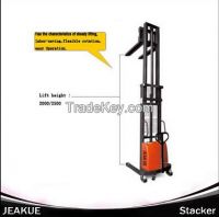 cheap Price 1.0Ton Electric Stacker made in china