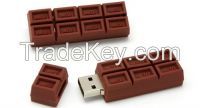 Chocolate shape USB flash drive