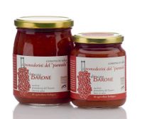 The organic bottled tomatoes sauce from Vesuvius