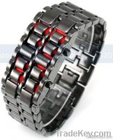 Stainless Steel LED Digital Watch
