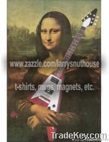 Mona Lisa T-Shirt, Mousepad, Magnet