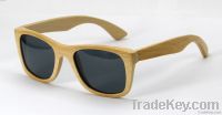 High Quality bamboo Sunglasses W010, CNC carving machine made