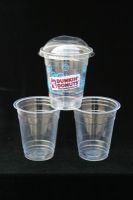 disposable plastic cup with lid