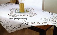 Sell hand embroidery table cloth