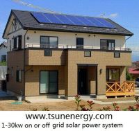 T-Sun 4kW Residential Grid-tied Solar System, on grid solar power system, solar generator kit