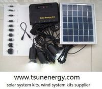 portable solar system, solar energy kit for lighting