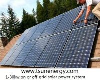 T-Sun 2kW Residential Grid-tied Solar System, solar generator, solar panels