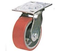 100MM Heavy duty red PU caster