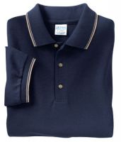 Subtle Fashion Stripe Cacual Classical Golf Polo Shirt