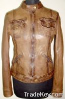 cappucine  leather jacket men leather jacket women  skirt trouser
