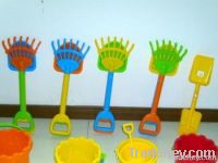 Beach toy shovel & rake set