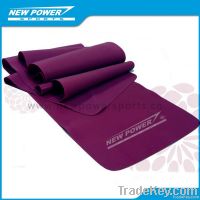 SGS test, latex free fitness exercise band, yoga band,