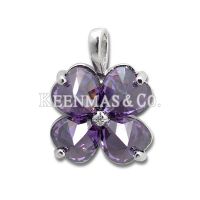Silver Pendant--For Hot Summer! CZ Stone, Wholesale, Jewelry Factory