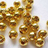 Metal Round Spacer Beads