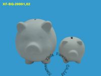 bisque, ceramic bisque, bisque piggy bank