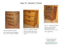 3 Drawer Organizer