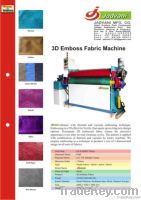 3 D embossing machine