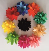 fabric flowers   K 1