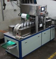 sealing and thermal labeling machine with UV sterilizing