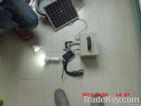 10W  Mobile solar LED lighting system