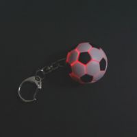 LED flashing football keychains