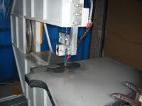 STONE CNC MACHINERY Line saw to cut out profiles