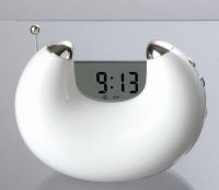 Alarm LCD Clock with Date and FM Radio