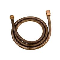 Red bronze S.S.double fastening shower hose