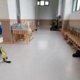 Homogeneous PVC Vinyl Sheet Roll Flooring for Hospital Shopping Mall School Theater Library